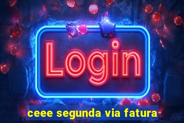 ceee segunda via fatura